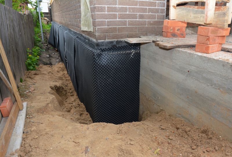 Waterproofing System in Use